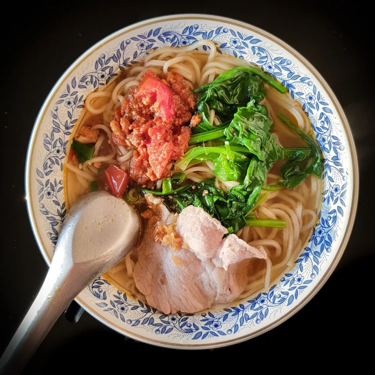 บะหมี่ยูนนาน อาหารเช้าของแม่สลอง