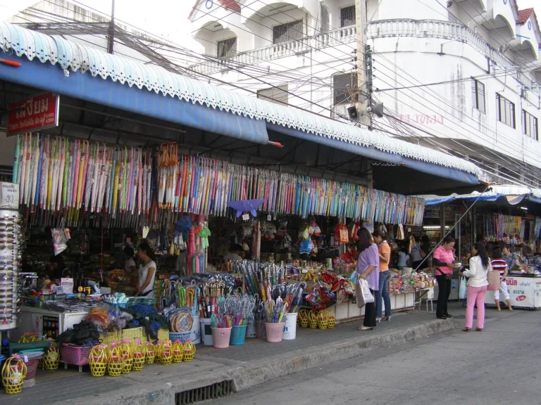ตลาดในเมืองมุกดาหาร