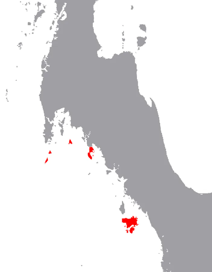 แผนที่พื้นที่ใช้ภาษาอูรักลาโวยจ