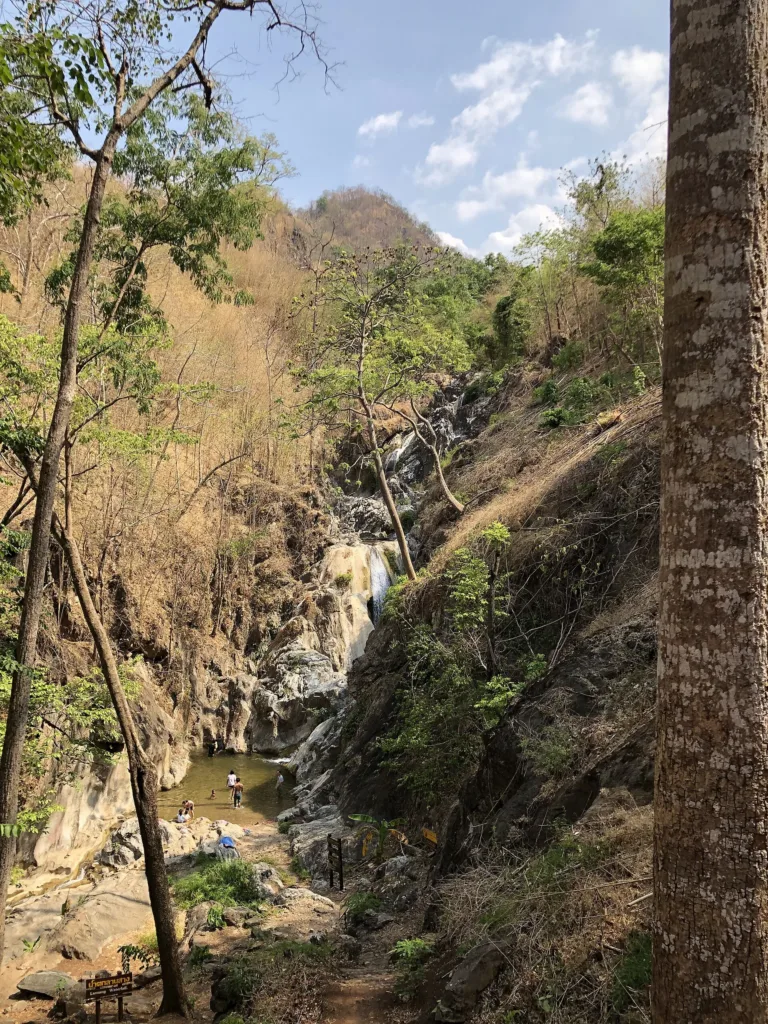 น้ำตกลานสางเดือนเมษายน (ปี 2562)