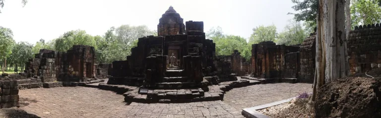 ภาพมุมกว้างโบราณสถานหมายเลข 1 (ปี 2568)