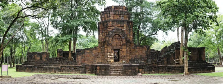 ภาพพาโนรามาปราสาทเมืองสิงห์ (ปี 2551)