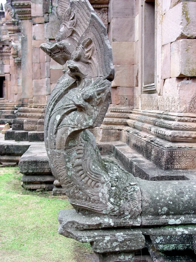 ราวสะพานนาคราชรูปพญานาค 5 เศียร (ปี 2557)
