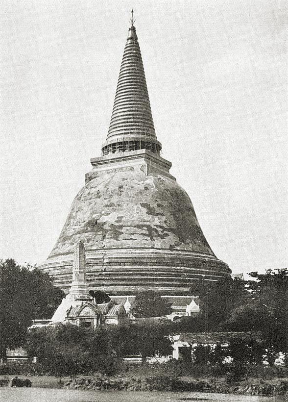 ภาพถ่ายเก่าของพระปฐมเจดีย์