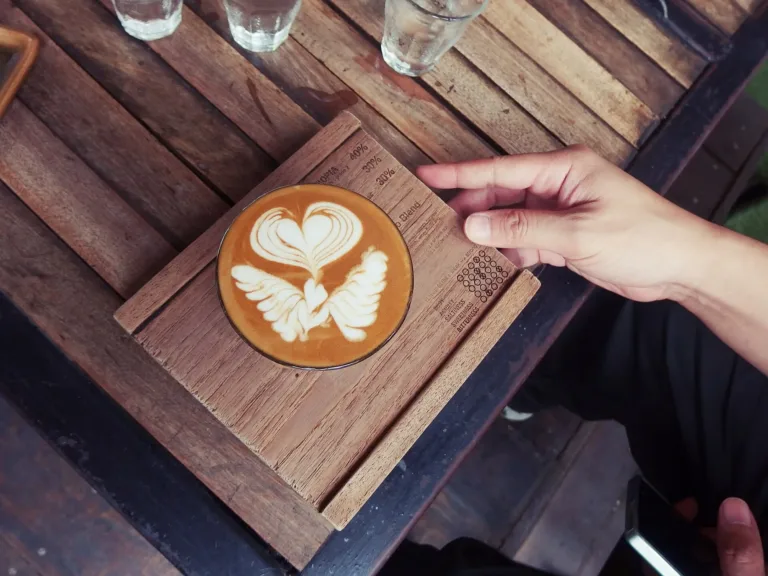 ลาเต้อาร์ตในคาเฟ่เชียงใหม่ (ปี 2559)