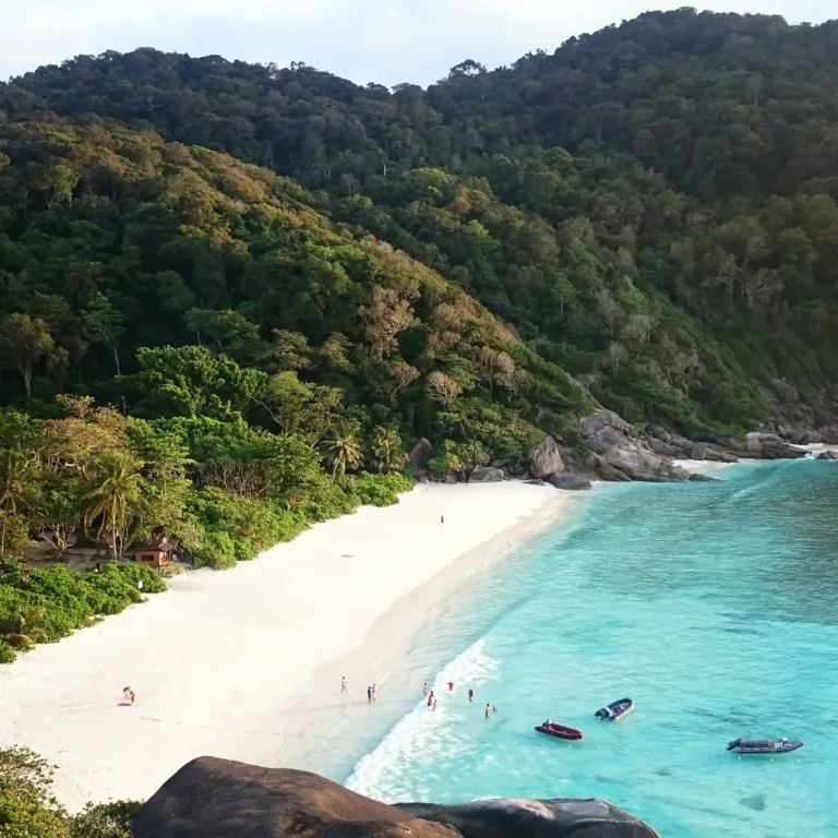 หาดทรายขาวในอ่าวโดนัลด์ดั๊ก