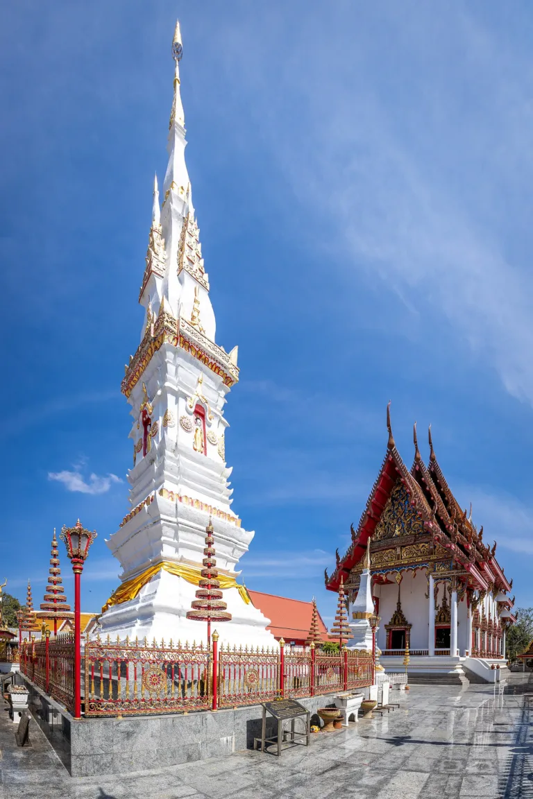 พระธาตุพระอานนท์ วัดมหาธาตุ ในตัวเมืองยโสธร (ปี 2563)