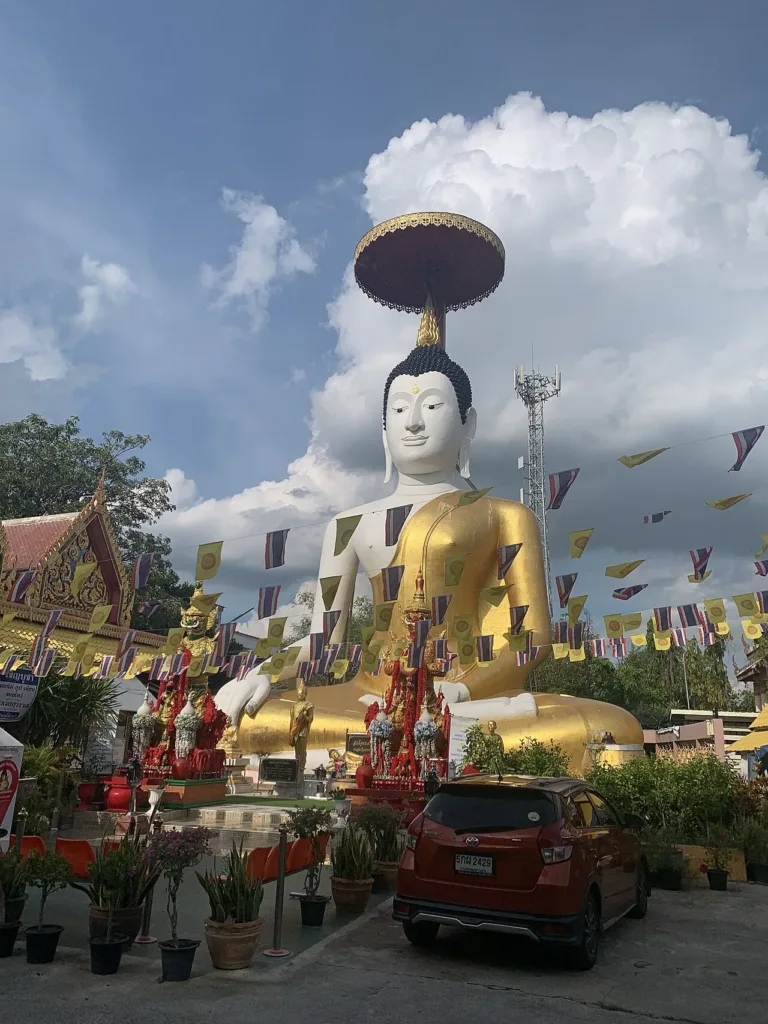 พระพุทธรูปใหญ่กลางแจ้ง