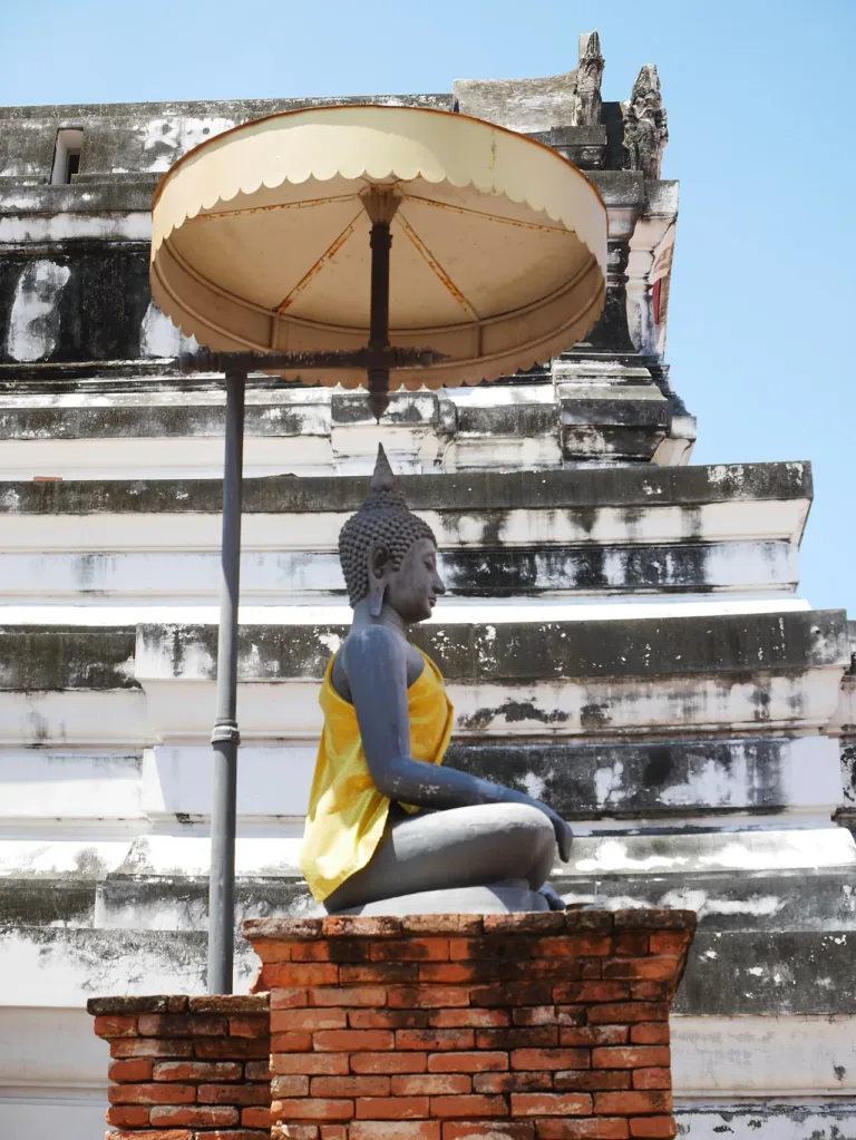 พระพุทธรูปที่ฐานพระปรางค์ (ปี 2560)