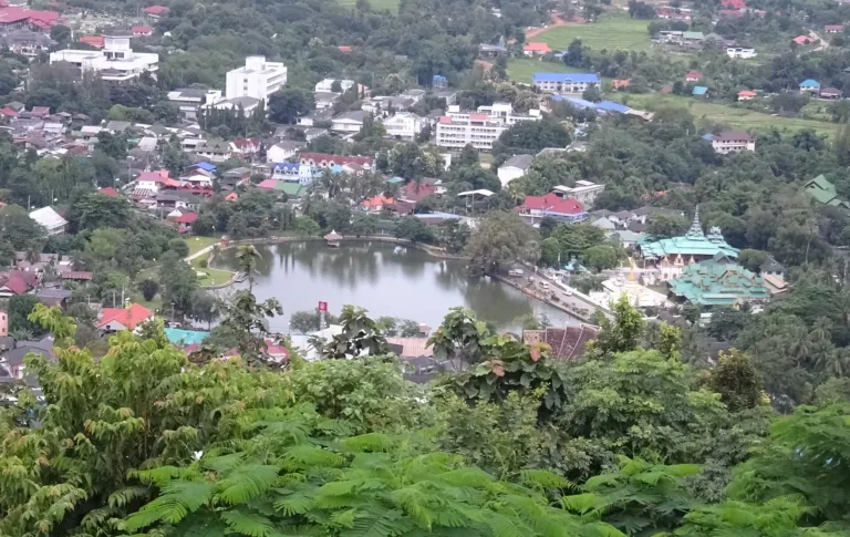 วิวเมืองและหนองจองคำ (ปี 2561)