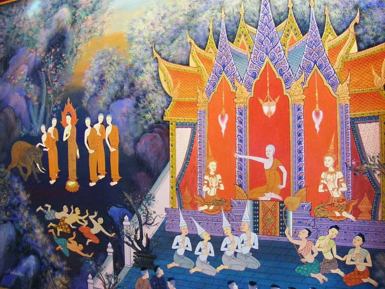 จิตรกรรมพระเทวทัตปล่อยช้าง (ปี 2553)