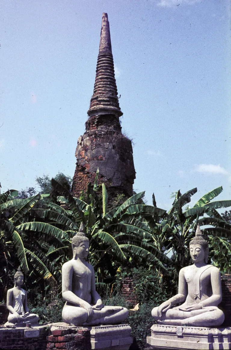 ซากโบราณสถานวัดใหญ่ชัยมงคล พ.ศ. 2508